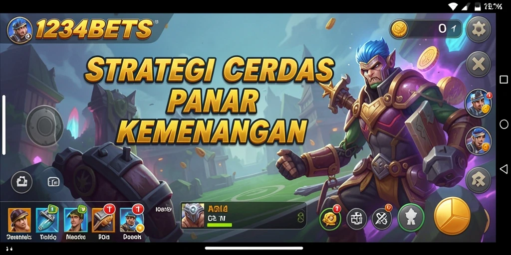 Tampilan gameplay dari 1234BETS yang mendebarkan dan penuh strategi.