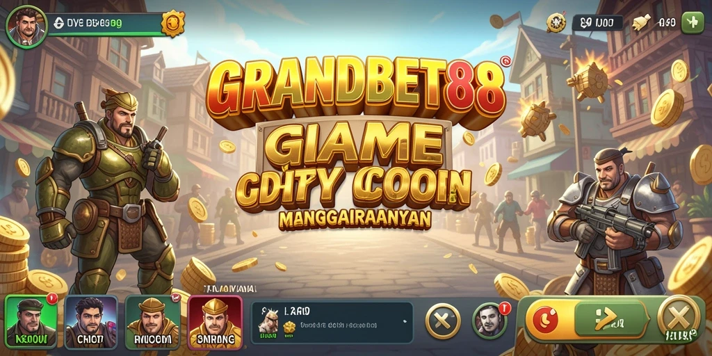 Tampilan gameplay menarik dan interaktif dari GRANDBET88.