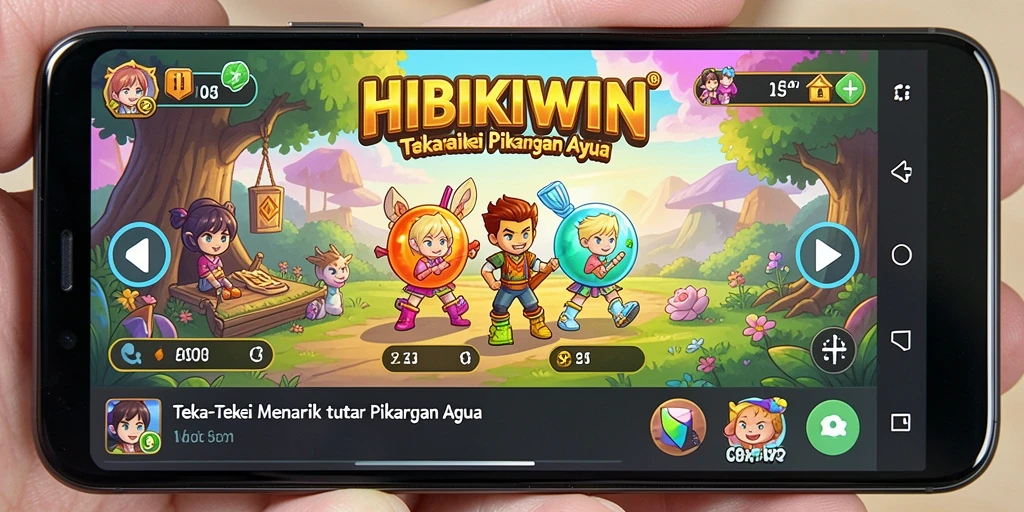 Gameplay HIBIKIWIN yang menantang dan menyenangkan.