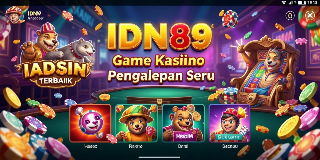 Tampilan menarik dari gameplay Kasino IDN89 yang mengasyikkan.