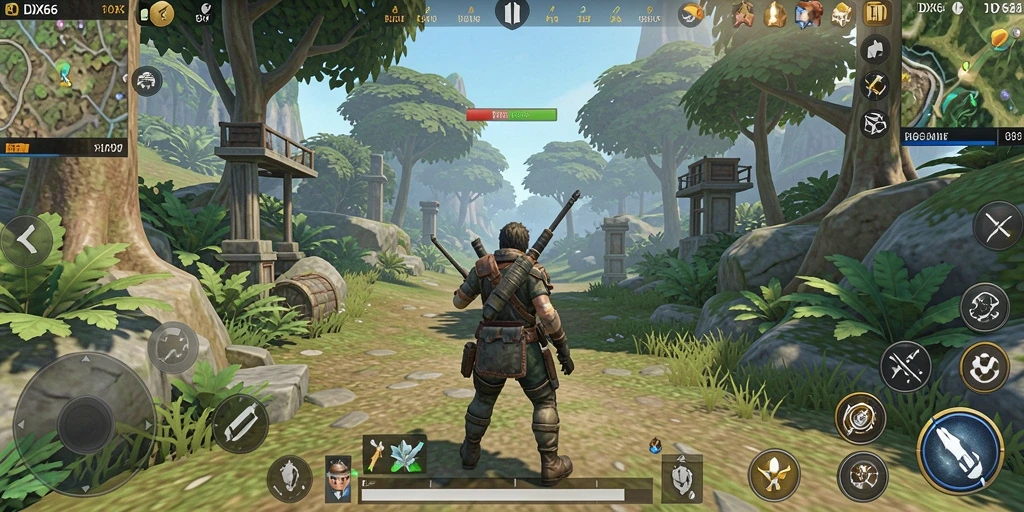 Gameplay Open World IDX66 yang menakjubkan dan interaktif.