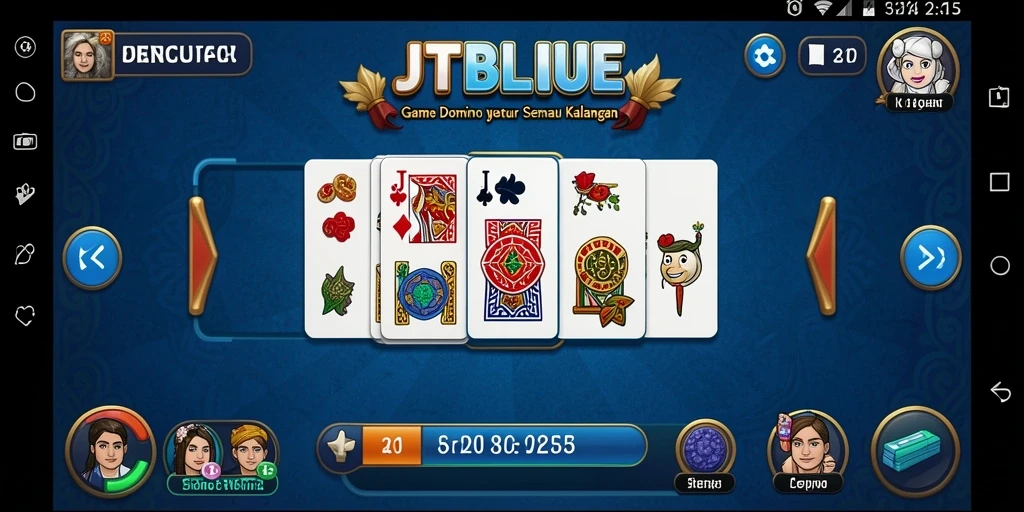 Tampilan menarik dari gameplay JTBLUE yang mengasyikkan.