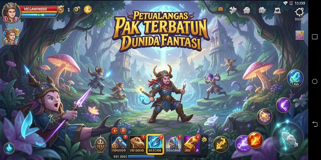 Gameplay menakjubkan MEGAWIN888 yang penuh petualangan.
