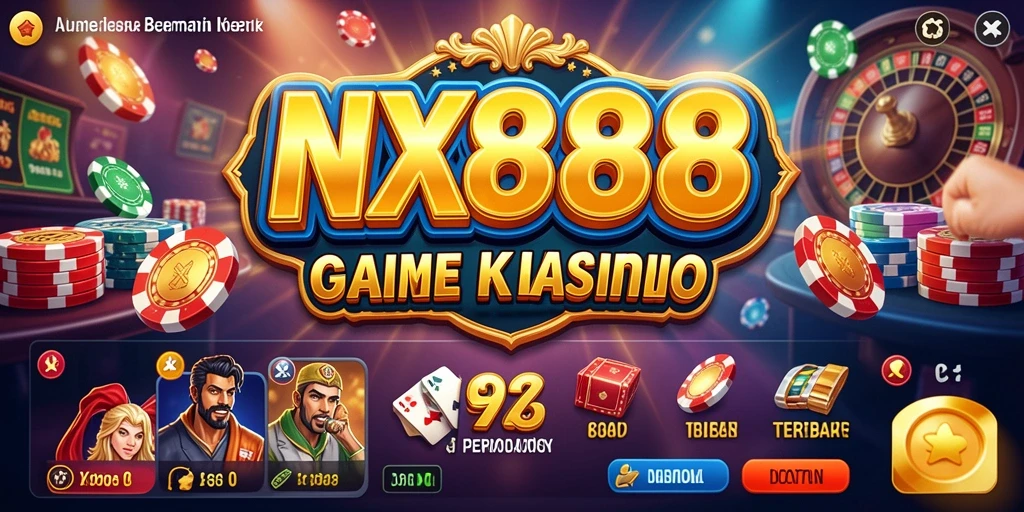 Tampilan gameplay seru dari NX888 dengan grafis menawan.