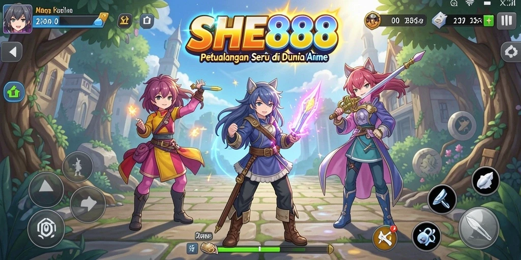 Tampilan gameplay SHE888 yang menawan dan penuh aksi.