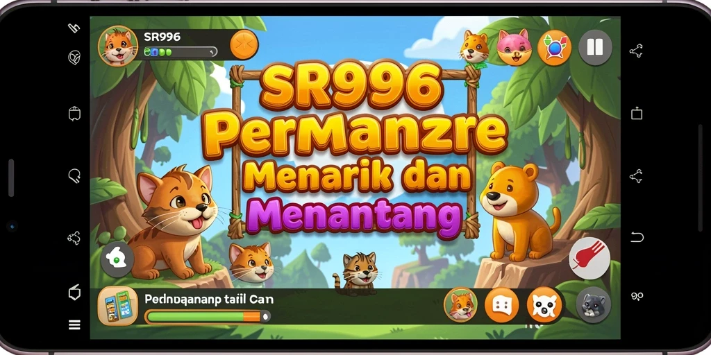 Screenshot gameplay SR996 yang menampilkan berbagai puzzle menarik.